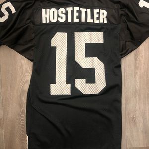Vintage Los Angeles oakland Vegas raiders Jeff Hostetler Jersey